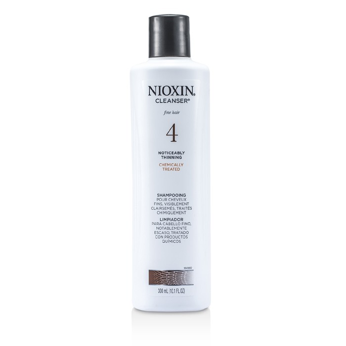 Nioxin System 4 Pembersih Untuk Rambut Halus, Dirawat Kimia, Rambut Terlihat Menipis 300ml/10.1ozProduct Thumbnail