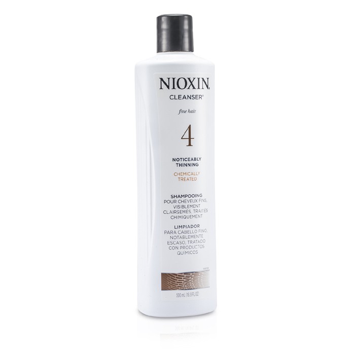Nioxin System 4 Cleanser For Fine Hair, Chemically Treated, Noticeably Thinning Hair 500ml/16.9ozProduct Thumbnail