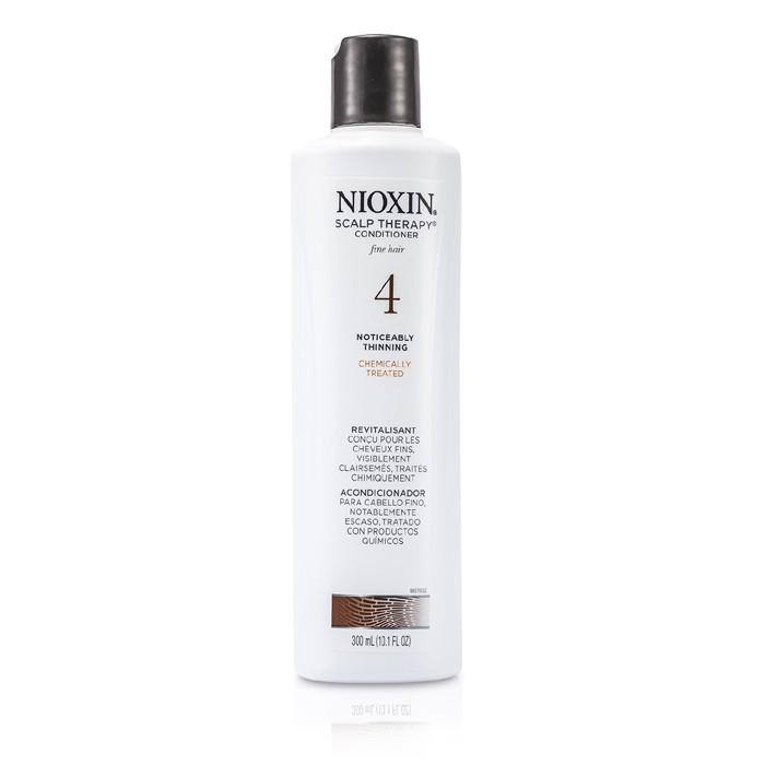 Nioxin System 4 -päännahan terapiahoitoaine hennoille hiuksille, kemikaalisesti käsitellyille, selkeästi ohentuville hiuksille 300ml/10.1ozProduct Thumbnail