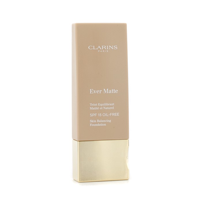 Clarins Beztłuszczowy, matujący podkład w płynie Ever Matte Skin Balancing Oil Free Foundation SPF 15 30ml/1.1ozProduct Thumbnail