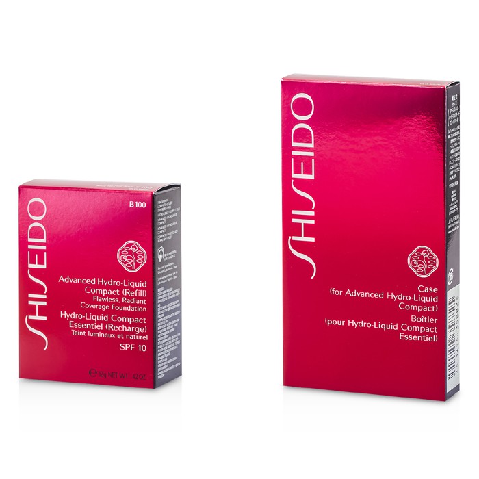 Shiseido Advanced Hydro Жидкая Компактная Основа SPF10 (Футляр + Запасной Блок) 12g/0.42ozProduct Thumbnail