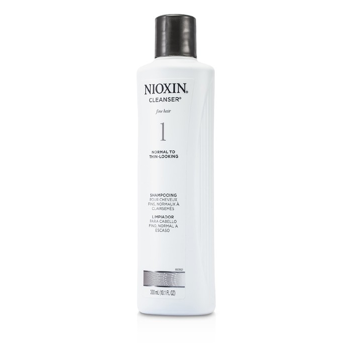 Nioxin Shampoo System 1 para cabelo fino, normal ou ralo 300ml/10.1ozProduct Thumbnail