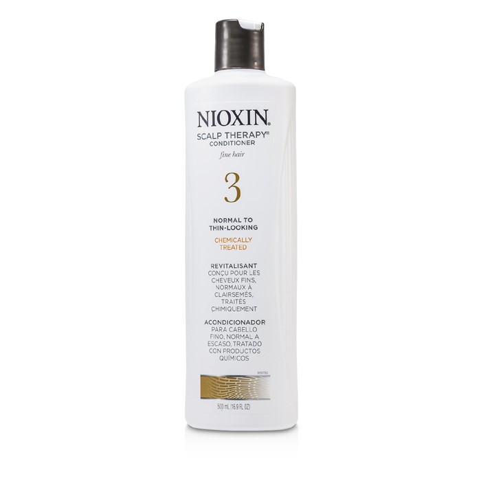 Nioxin System 3 Scalp Therapy Conditioner For Fine Hair, Chemically Treated, Normal to Thin-Looking Hair 500ml/16.9ozProduct Thumbnail