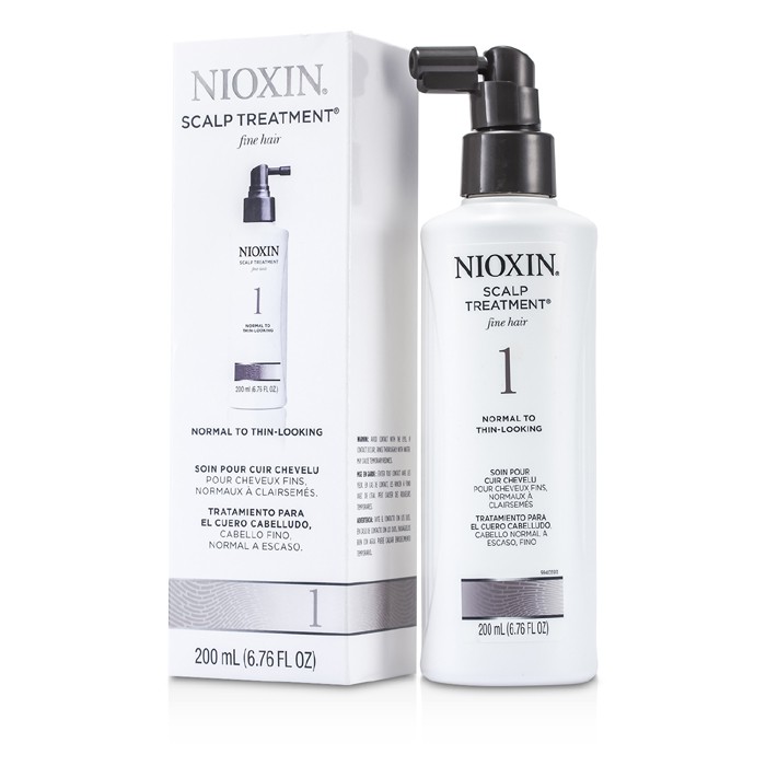 Nioxin Tratamento System 1 Scalp Treatment p/ cabelo fino, normal e ralo 200ml/6.76ozProduct Thumbnail