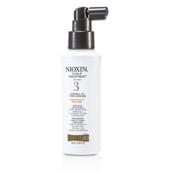 Nioxin System 3 სკალპის საშუალება თხელი თმისათვის, ქიმიურად დამუშავებული, ნორმალური და დათხელებული თმისათვის 100ml/3.38ozProduct Thumbnail