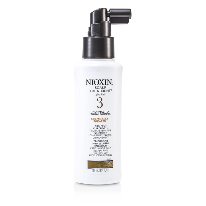 Nioxin מערכת 3 טיפול בקרקפת עבור שיער דק, טופל בכימיקלים, רגיל עד מתדלדל 100ml/3.38ozProduct Thumbnail