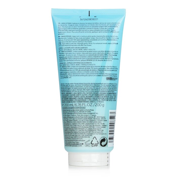 La Roche Posay Kremowy żel do mycia ciała Lipikar Surgras Concentrated Shower-Cream 200ml/6.7ozProduct Thumbnail