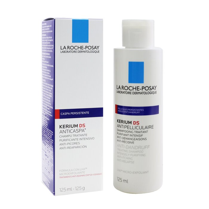 La Roche Posay Intensywnie mikrozłuszczający szympon do włosów Kerium DS Anti-Dandruff Intensive Shampoo 125ml/4ozProduct Thumbnail