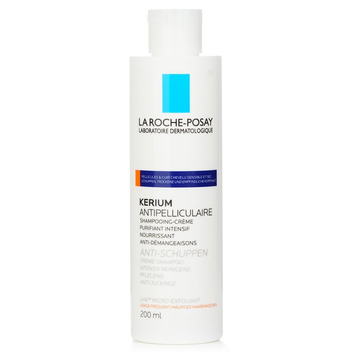 La Roche Posay Kerium Şampon Cremă Anti-Mătreaţă (Pentru Păr Sau Scalp Uscat) 200ml/6.7ozProduct Thumbnail