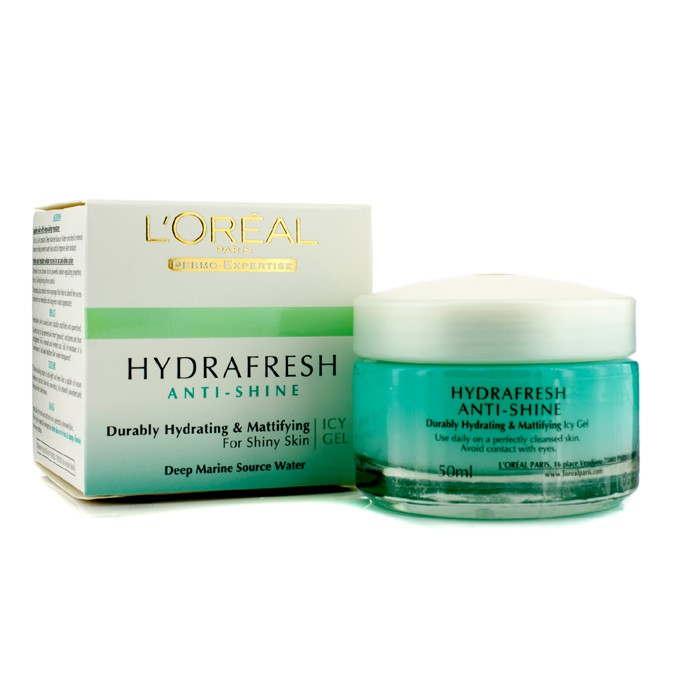 L'Oreal Dermo-Expertise Hydrafresh Anti-Shine Icy Gel (For Shiny Skin) 50ml/1.7ozProduct Thumbnail