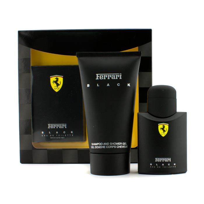 Ferrari Ferrari Black Montecarlo Coffret: Eau De Toilette Spray 75ml/2.5oz + Shampoo & Shower Gel 150ml/5oz 2pcsProduct Thumbnail