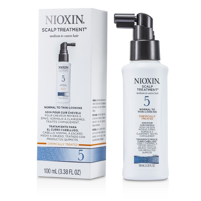Nioxin 理安善  體系 5 頭皮護理 - 中性至粗糙，化學處理， 中至稀疏髮量 100ml/3.38ozProduct Thumbnail