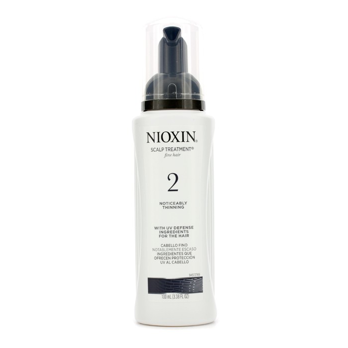 Nioxin Sistem 2 kulit kepala Rawatan Untuk rambut Halus, Ketara penipisan rambut dengan Ramuan Pertahanan UV 100ml/3.38ozProduct Thumbnail