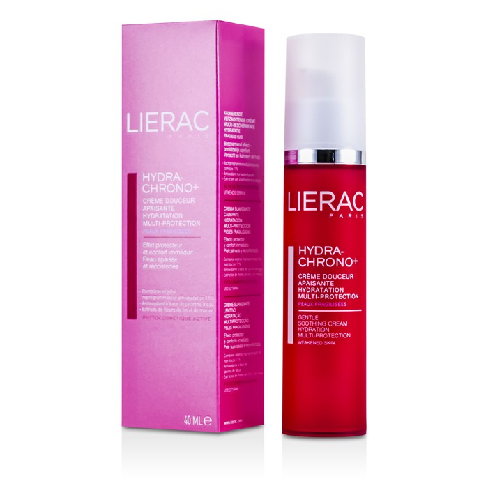 Lierac Hydra-Chrono Gentle Soothing Cream -monisuojainen kosteutusvoide (heikentyneelle iholle) 40ml/1.4ozProduct Thumbnail
