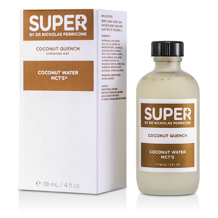 Super By Dr. Nicholas Perricone Cooconut Quench Bruma Hidratante con Agua de Coco MCT 118ml/4ozProduct Thumbnail