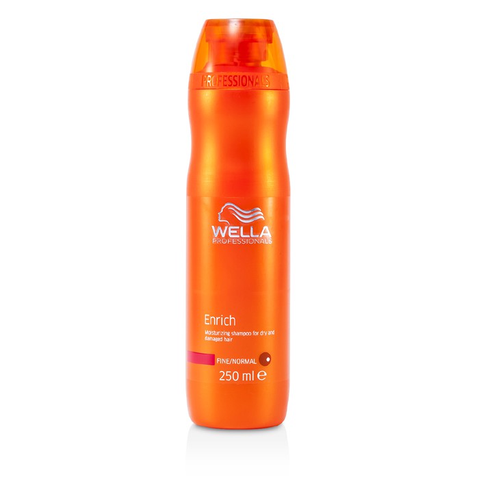 Wella Enrich Moisturizing Shampoo For Dry & Damaged Hair (Fine/Normal) 250ml/8.4ozProduct Thumbnail