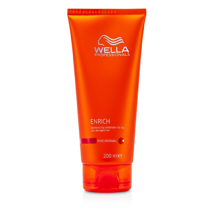 Wella Enrich Moisturizing Conditioner For Dry & Damaged Hair (Fine/Normal) 200ml/6.7ozProduct Thumbnail