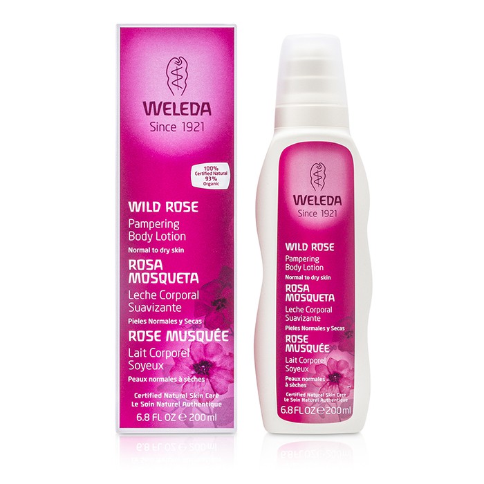 Weleda Wild Rose Pampering Body Lotion For Normal To Dry Skin 200ml/6.8ozProduct Thumbnail