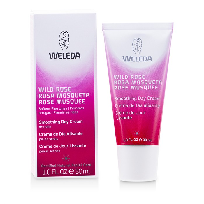 Weleda Wild Rose Smoothing Day Cream For Dry Skin 30ml/1ozProduct Thumbnail