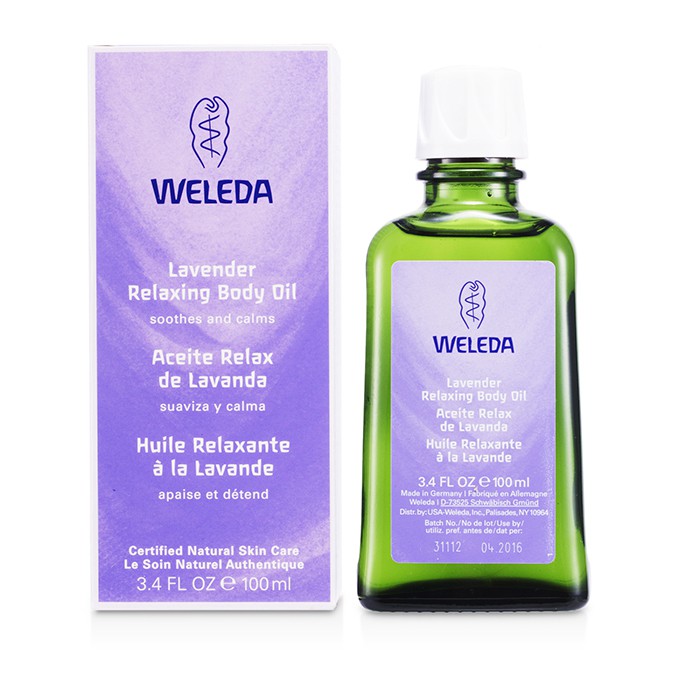 Weleda น้ำมันบำรุงและผ่อนคลายผิว Lavender 100ml/3.4ozProduct Thumbnail