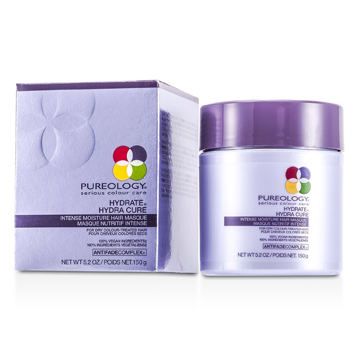 Pureology Hydrate Hydra Cure Intense Moisture Hair Masque (For Dry Colour-Treated Hair) 150g/5.2ozProduct Thumbnail