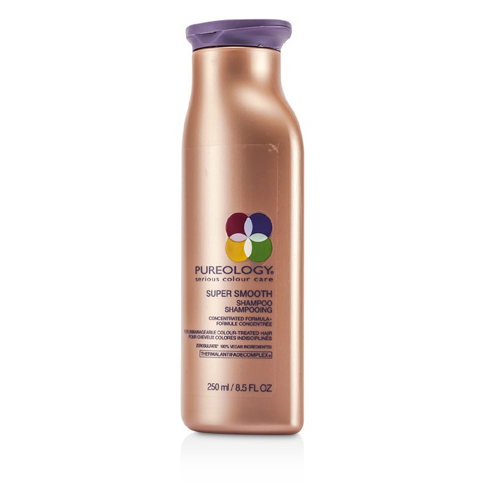 Pureology Xampu Super Smooth Shampoo (p/ cabelo rebelde e tratado) (Nova embalagem) 250ml/8.5ozProduct Thumbnail