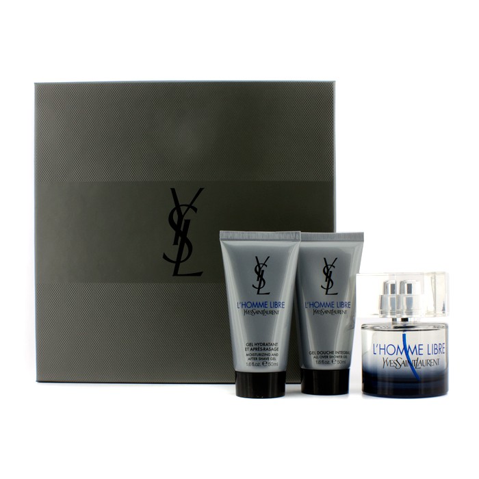 Yves Saint Laurent L'Homme Libre Coffret: Eau De Toilette Spray 60ml/2oz + Moisturizing & After Shave Gel 50ml/1.6oz + All Over Shower Gel 50ml/1.6oz 3pcsProduct Thumbnail