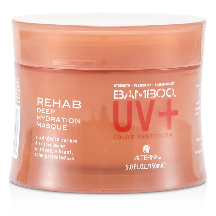 Alterna Bamboo UV+ Color Protection Rehab Deep Hydration Masque (For Strong, Vibrant, Color Protected Hair) 150ml/5ozProduct Thumbnail