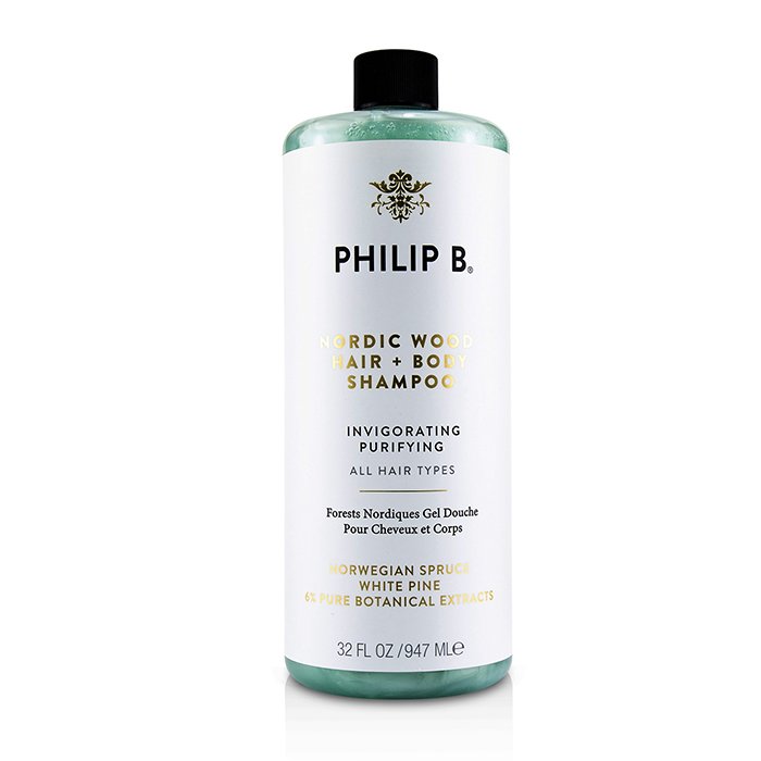 Philip B Żel do mycia ciała i włosów Nordic Wood Hair & Body Shampoo 947ml/32ozProduct Thumbnail