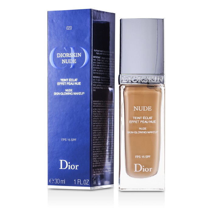 Christian Dior Rozświetlający podkład w płynie Diorskin Nude Skin Glowing Makeup SPF 15 30ml/1ozProduct Thumbnail