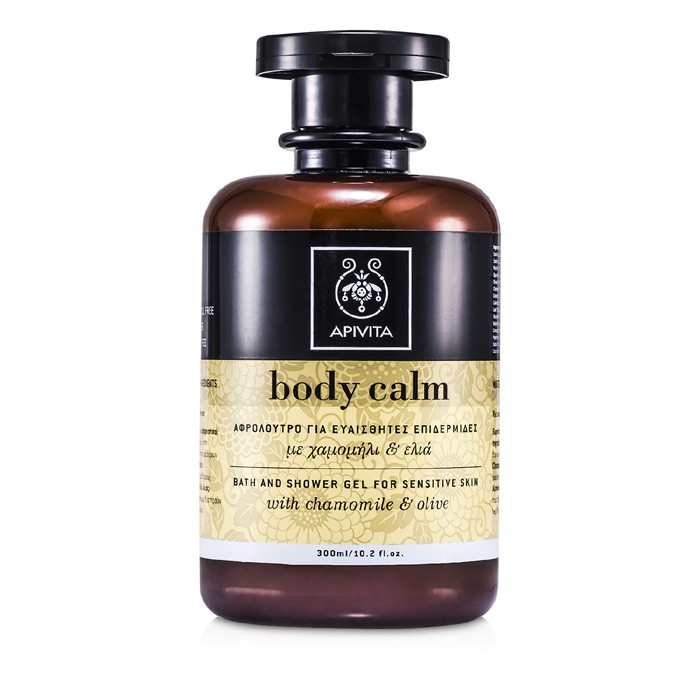 Apivita Body Calm Bath And Shower Gel (For Sensitive Skin) 300ml/10.2ozProduct Thumbnail