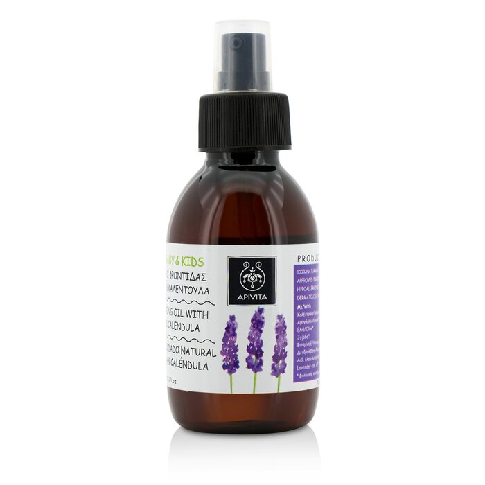 Apivita Eco-Bio Baby & Kids Natural Caring Oil With Lavender & Calendula (Exp. Date: 11/2019) 150ml/5ozProduct Thumbnail