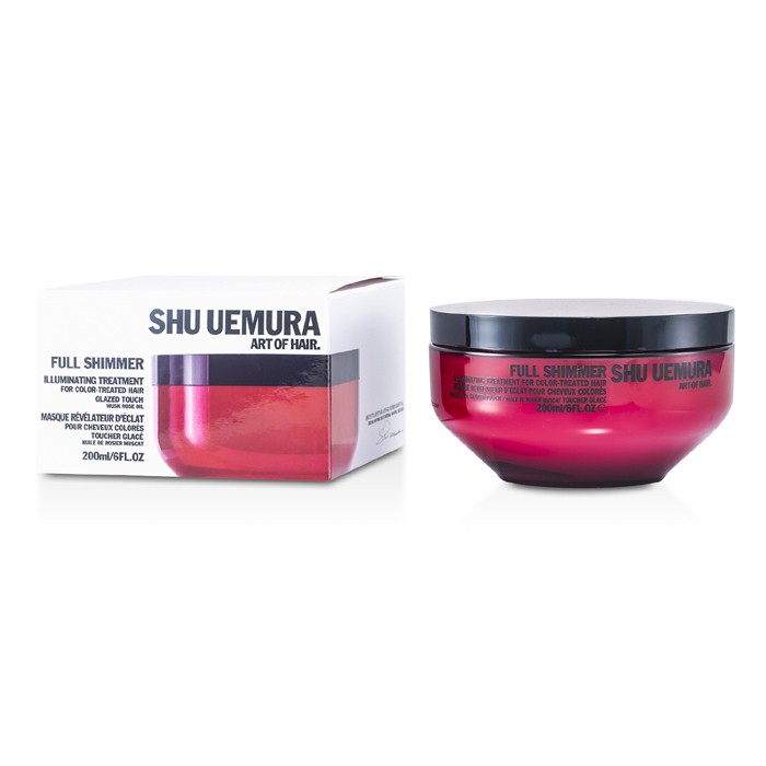 Shu Uemura Full Shimmer Rozjasňujúca ošetrujúca maska na farbené vlasy 200ml/6ozProduct Thumbnail