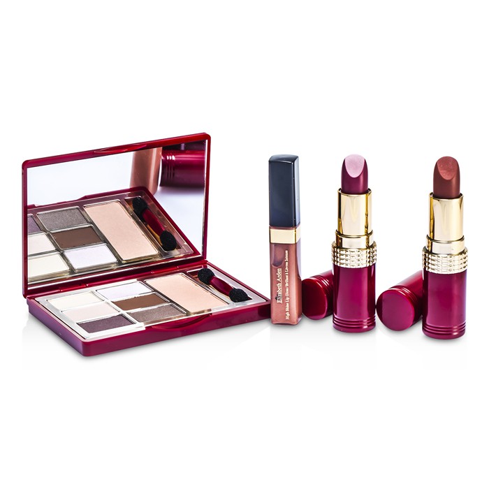 Elizabeth Arden Day Essential Color Collection: 6x Eye Shadow, 1x Cheekcolor, 2x Lipstick, 1x Lip Gloss, 1x Applicator Picture ColorProduct Thumbnail