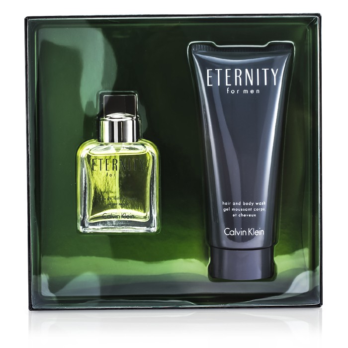 Calvin Klein Eternity kazetka: toaletná voda s rozprašovačom 30ml/1oz + šampón vlasy & telo 100ml/3.4oz 2pcsProduct Thumbnail