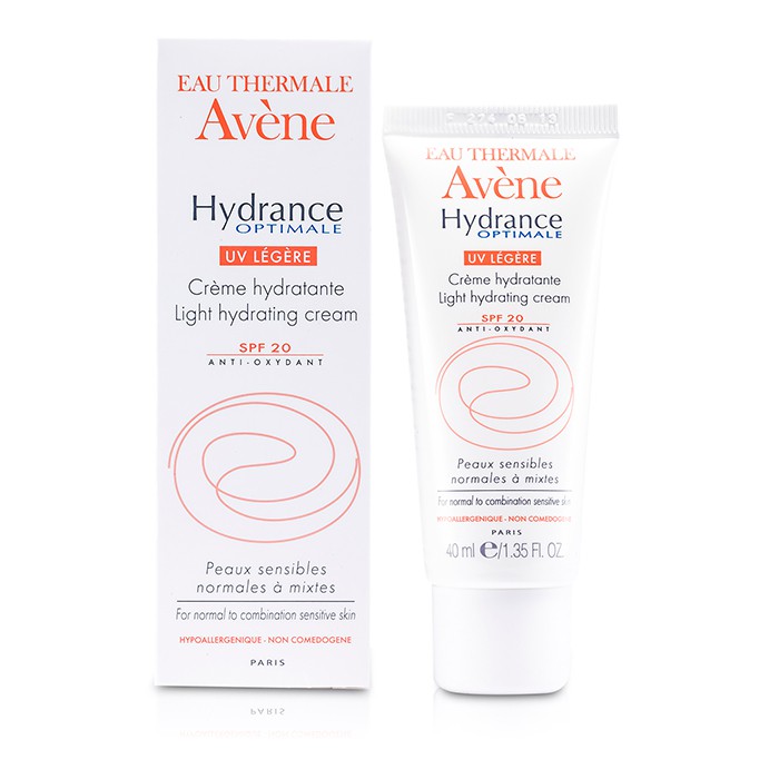 Avene Hydrance Optimale UV könnyű hidratáló krém SPF 20 (normál és kombinált érzékeny bőrre) 40ml/1.35ozProduct Thumbnail