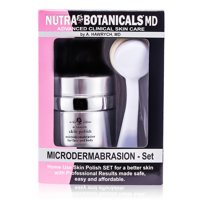 Nutraluxe MD Kit Skin Polish: Creme Microderm Crystal Cream 60ml/2oz + Ferramenta Manual Exfoliation 2pcsProduct Thumbnail