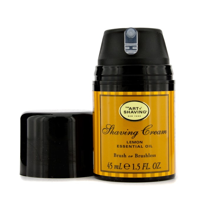 The Art Of Shaving Shaving Cream - Lemon Essential Oil (Travel Size, Pump) 45ml/1.5ozProduct Thumbnail