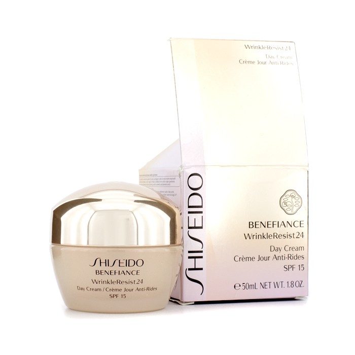 Shiseido Benefiance WrkleResist24 Day Cream SPF 15 (karp veidi kahjustatud) 50ml/1.8ozProduct Thumbnail