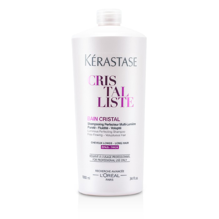 卡诗 Kerastase Cristalliste Bain Cristal Luminous Perfecting Shampoo (For Thick, Voluptuous Hair) 1000ml/34ozProduct Thumbnail