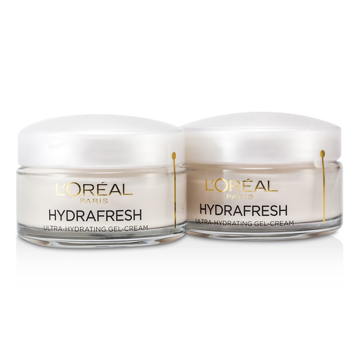 L'Oreal Hydrafresh 2 Ultra-Hydrating Cremas (Día Pieles Sensibles) 2x50ml/1.7ozProduct Thumbnail