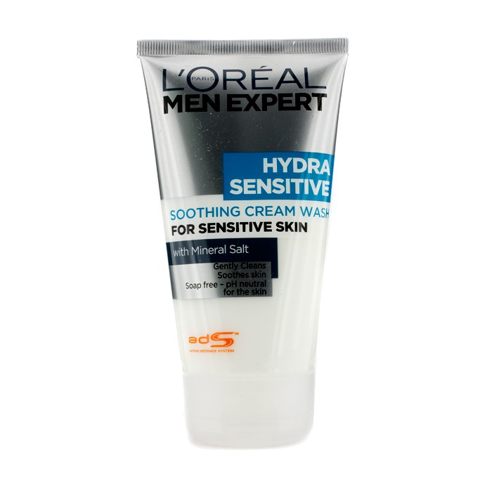 L'Oreal Sabonete liquido p/ rosto Men Expert Hydra Sensitive Soothing Cream Wash (Pele sensivel) 150ml/5ozProduct Thumbnail