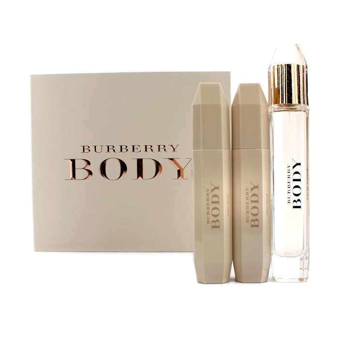 Burberry Body Coffret: Eau De Parfum Spray 85ml/2.8oz + 2x Body Milk 100ml/3.3oz 3pcsProduct Thumbnail