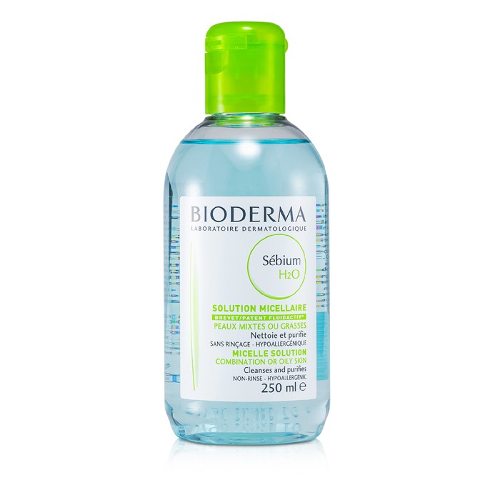 Bioderma Sebium H2O Purifying Cleansing Solution (For Combination/Oily Skin) 250ml/8.4ozProduct Thumbnail