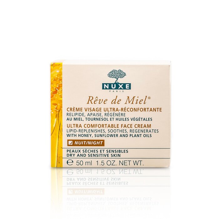Nuxe Reve De Miel Ultra Comfortable קרם פנים ללילה (Dry & Sensitive Skin) 50ml/1.7ozProduct Thumbnail