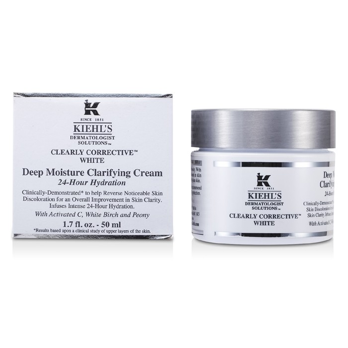 Kiehl's Oczyszczający i głęboko nawilżający krem na noc Clearly Corrective White Deep Moisture Clarifying Cream S05477 50ml/1.7ozProduct Thumbnail