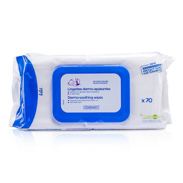 Mustela Dermo-Soothing Wipes - Cleanses & Soothes Delicate Skin 8702213 70wipesProduct Thumbnail