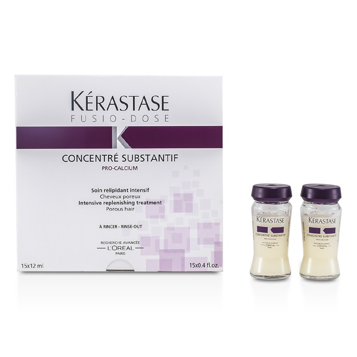 Kerastase Fusio-Dose კალციუმის ინტენსიური აღმდგენი სამკურნალო საშუალება 15x12ml/0.4ozProduct Thumbnail