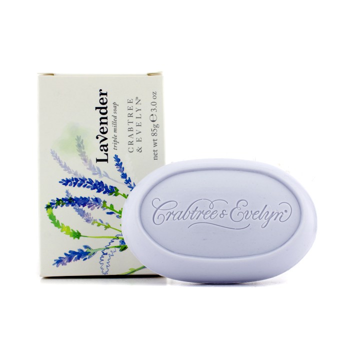 Crabtree & Evelyn Lavender Triple Milled Soap - Single 85g/3ozProduct Thumbnail