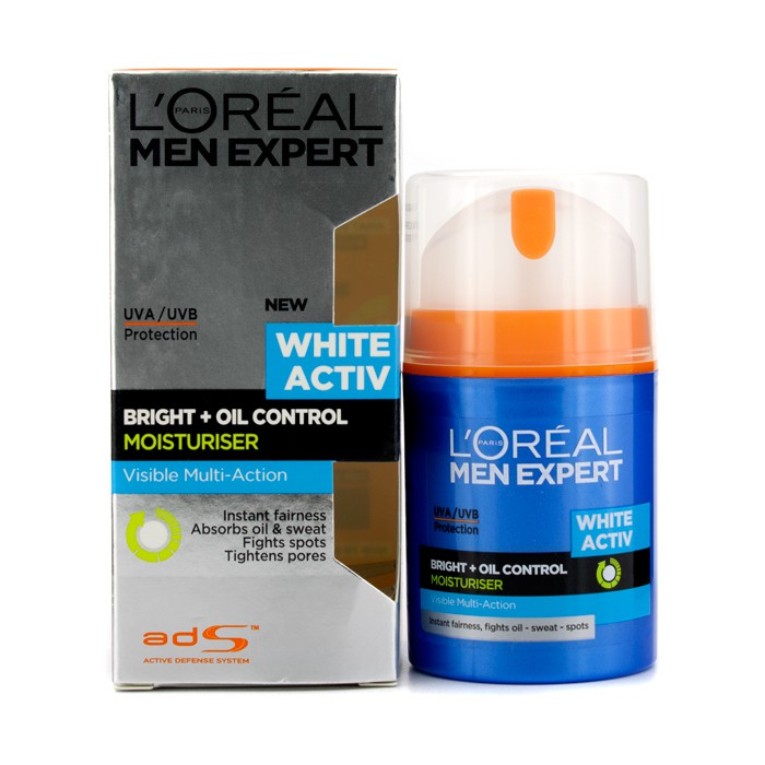 L'Oreal Men Expert White Activ Bright + Oil Control Moisturiser 50ml/1.7ozProduct Thumbnail